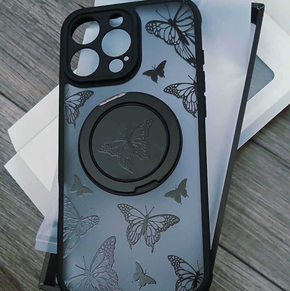 Butterfly Design Phone Case with Stand